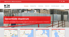 Desktop Screenshot of boxdepotet.dk